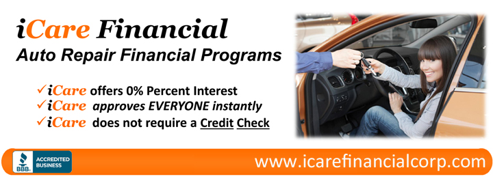 icare financial, icare financial corp, auto repair financing, auto repair financing no credit check, auto repair loans, auto repair financing companies